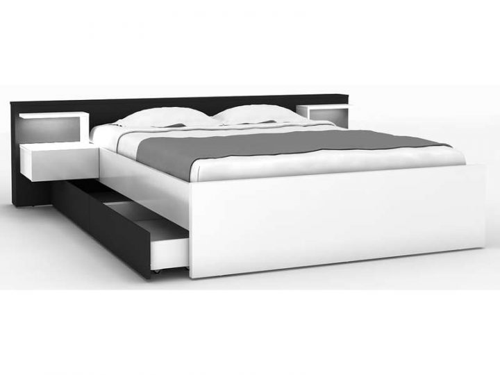 Lit 140X190 Cm + 2 Chevets + Tiroir Lano Coloris Blanc Et dedans Lit Électrique 140X190 Conforama Lit 140X190 Cm + 2 Chevets + Tiroir Lano Coloris Blanc Et dedans Lit Électrique 140X190 Conforama