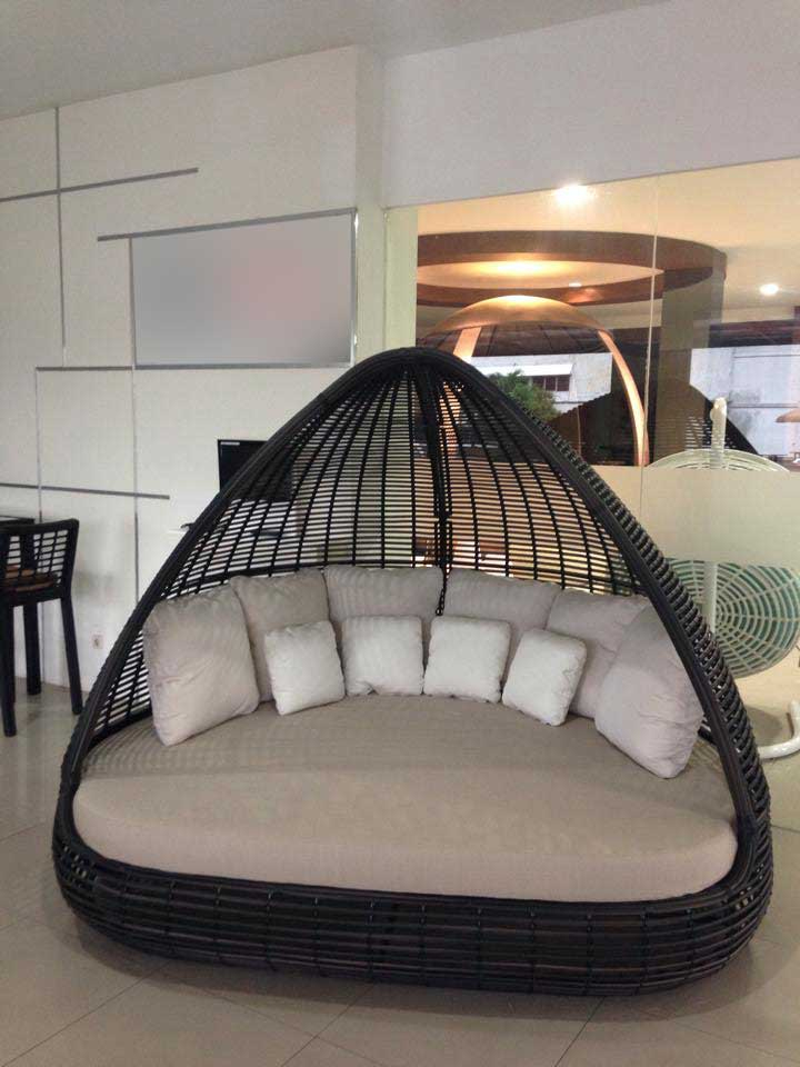 Lit De Jardin Toit Résine Lusso : Luxe Contemporain destiné Loveuse Jardin