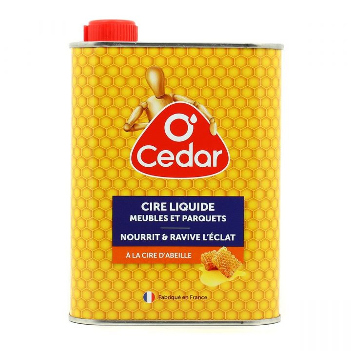 Livraison À Domicile O'cedar Cire Liquide Meubles Et Parquets, 750Ml tout Cire D Abeille Meuble