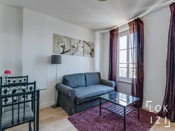 Location Appartement Meublé 1 Chambre 37M² (Paris 18) Par serapportantà Sci Familiale Location Meublée