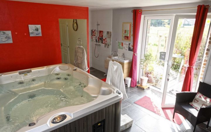 Hôtel L’Escale d’Orient chambre avec jacuzzi privatif Morbihan