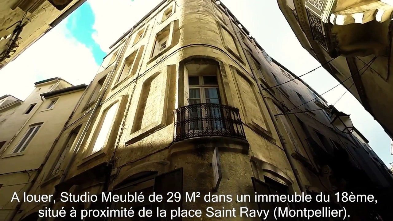 Location Studio Meublé 2 Rue Joubert Montpellier : 495 E/mois tout Appartement Meublé Montpellier