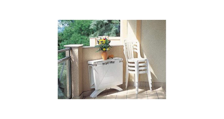 Lot 12 Tables De Jardin Vega 118 Cm Blanches Rabattables concernant Table Vega Grosfillex Carrefour