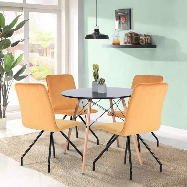 Lot Chaise Scandinave intérieur Chaise De Salle A Manger Pas Cher En Belgique