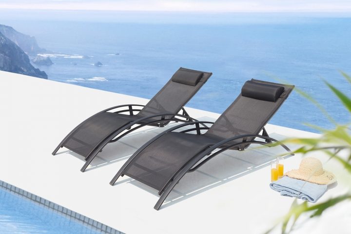 Lot De 2 Transats Noir : Empliable Et Ajustable En intérieur Bain De Soleil Bahia Pliant 5 Positions Lot De 2 Transats Noir : Empliable Et Ajustable En intérieur Bain De Soleil Bahia Pliant 5 Positions