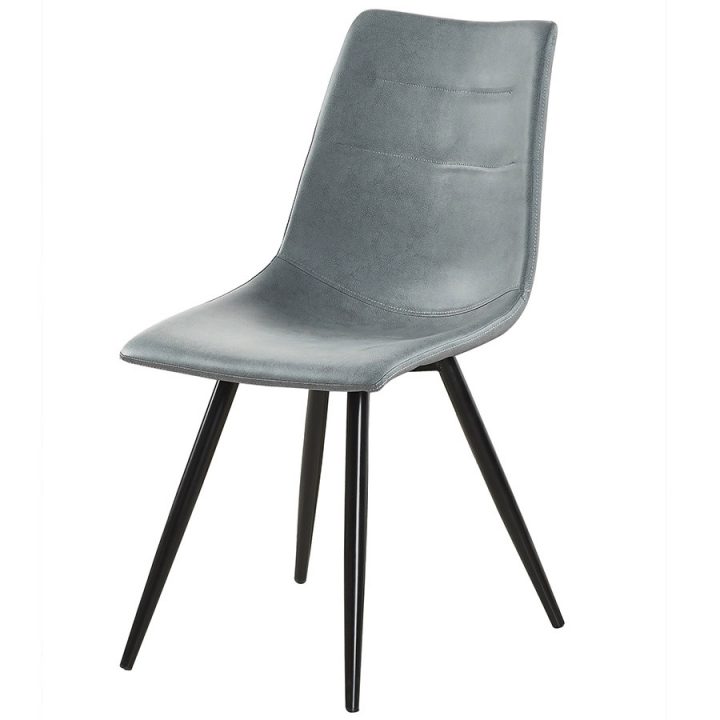 Lot De 4 Chaises Grises, Chaise De Salle À Manger, Chaise intérieur Chaise Salle A Manger Pas Cher Lot De 4