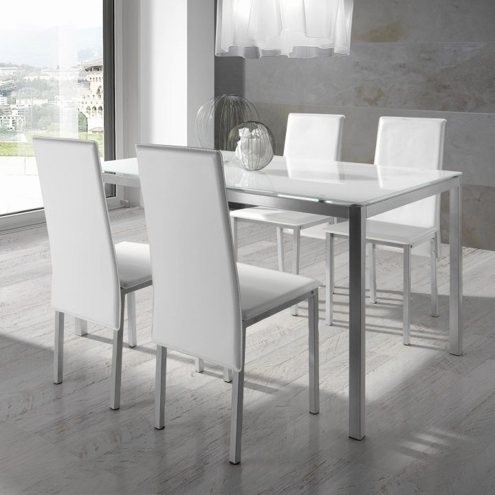 Lot De 4 Chaises Salle À Manger Nouveau Chaise Fauteuil encequiconcerne Chaise Salle A Manger Pas Cher Lot De 4