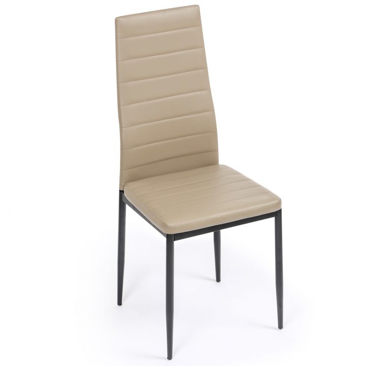 Lot De 6 Chaises Romane Taupes Pour Salle À Manger Idmarket serapportantà Chaise Salle A Manger Pas Cher Lot De 6