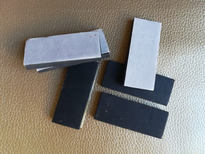 Lot De 6 Patins Adhésif En Caoutchouc Dur .creacandy.fr concernant Adhésif Pour Meuble