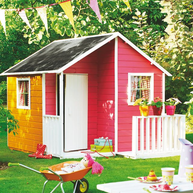 "Loulou" House For Kids – Castorama | Cabane Bois serapportantà Maison De Jardin Pour Enfants