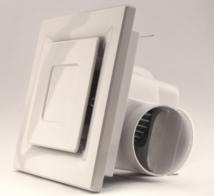 Luft-Extractor 25 X 25 X 18 Cm 150 M ³/h 30W 220V Silent Für serapportantà Extracteur D Air Salle De Bain