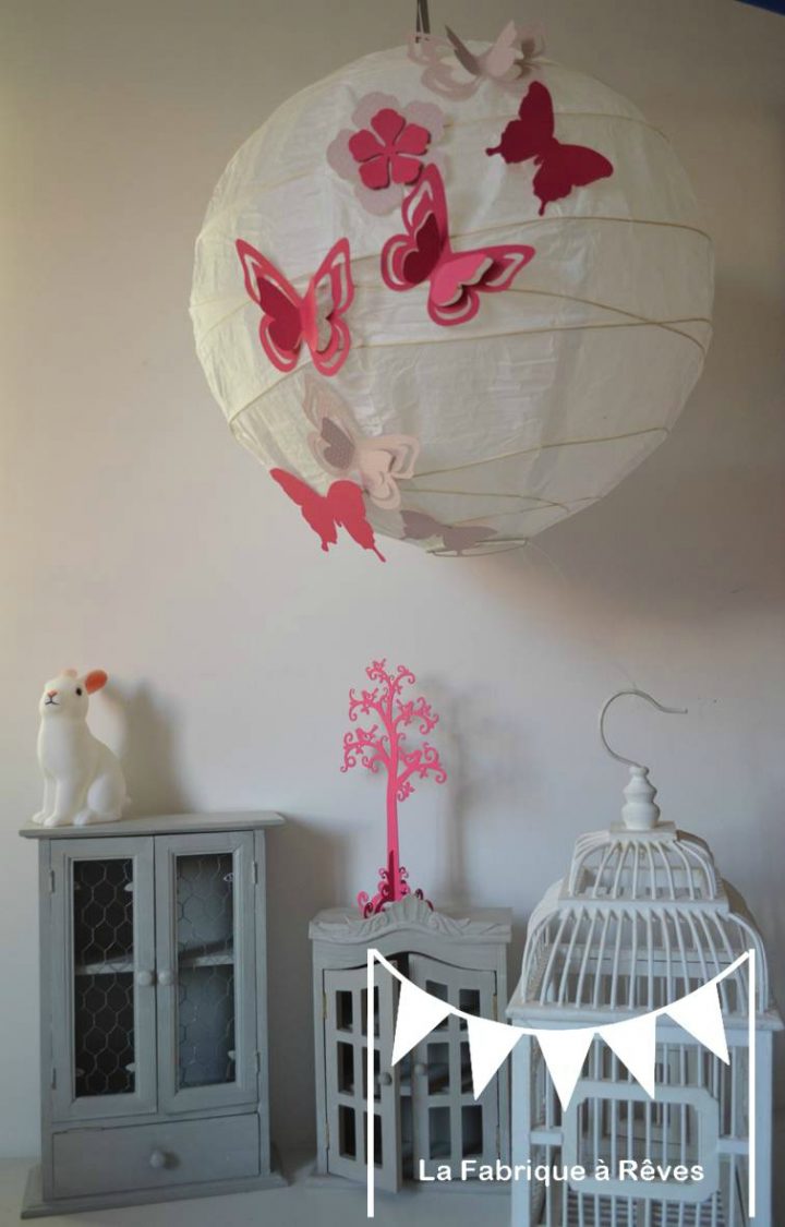 Luminaire Suspension Abat Jour Papillons Fleurs Rose Fuchsia tout Lustre Chambre Bébé Garçon Luminaire Suspension Abat Jour Papillons Fleurs Rose Fuchsia tout Lustre Chambre Bébé Garçon