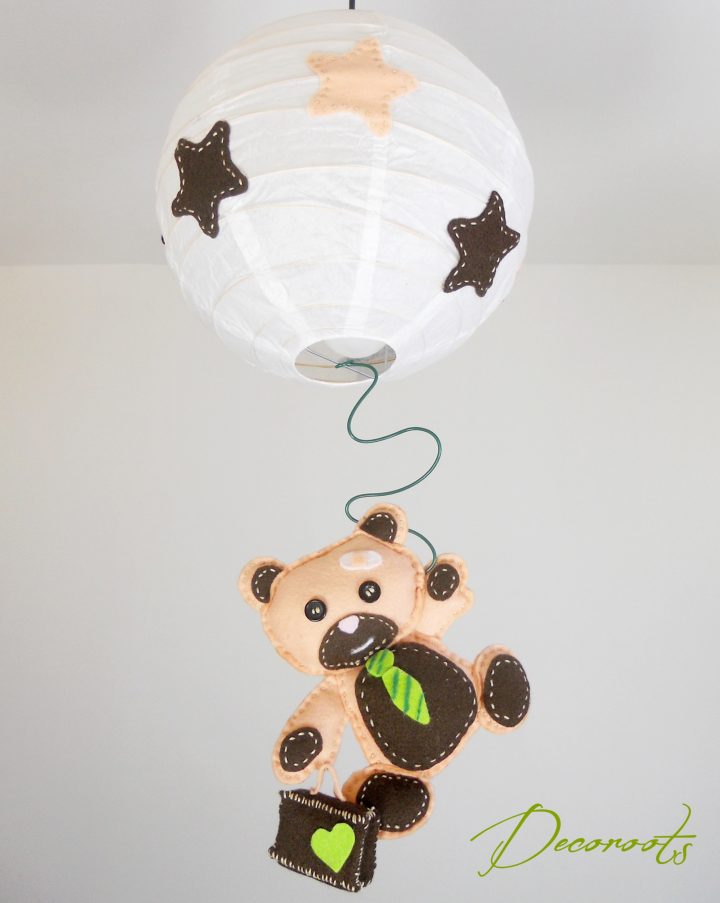 Lustre Suspension Enfant Bébé L'ours Tominette. pour Lustre Chambre Bébé Garçon Lustre Suspension Enfant Bébé L'ours Tominette. pour Lustre Chambre Bébé Garçon