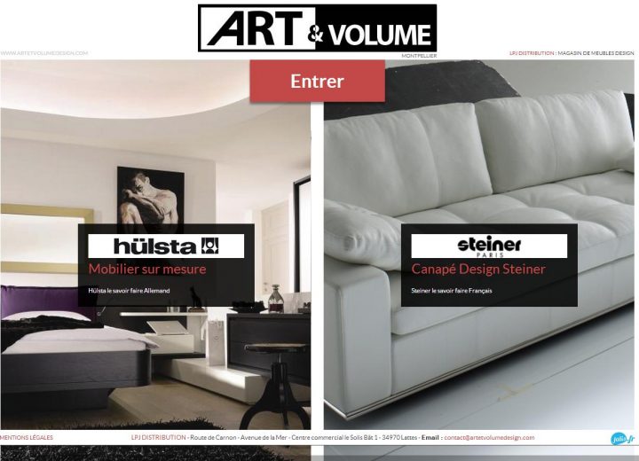 Magasin De Meubles De Marque Vers Montpellier – Art & Volume concernant Magasin Meuble Montpellier