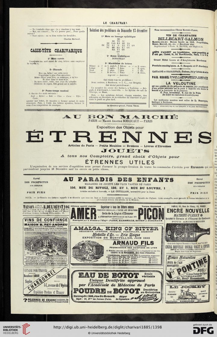 Magasin Meuble Montpellier Rare Le Charivari 54 1885 à Magasin Meuble Montpellier