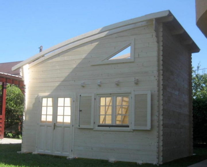 Maison Bois 20M2 Avec Mezzanine | Ventana Blog à Chalet De Jardin 20M2