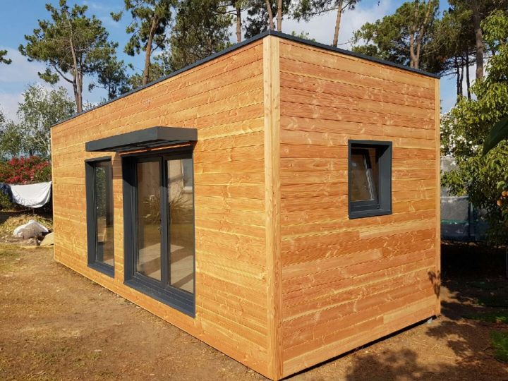 Maison De Jardin Evry En Bois En Kit Sans Permis De Construire intérieur Studio De Jardin Habitable