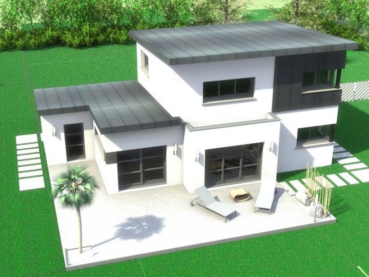 Maison Moderne Toit 1 Pente destiné Pente Toiture Terrasse Maison Moderne Toit 1 Pente destiné Pente Toiture Terrasse