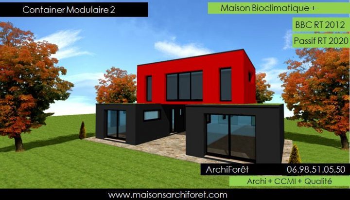 Maison Toit Plat Et Toiture Terrasse Bac Acier Ou Siplast encequiconcerne Acrotère Toit Plat
