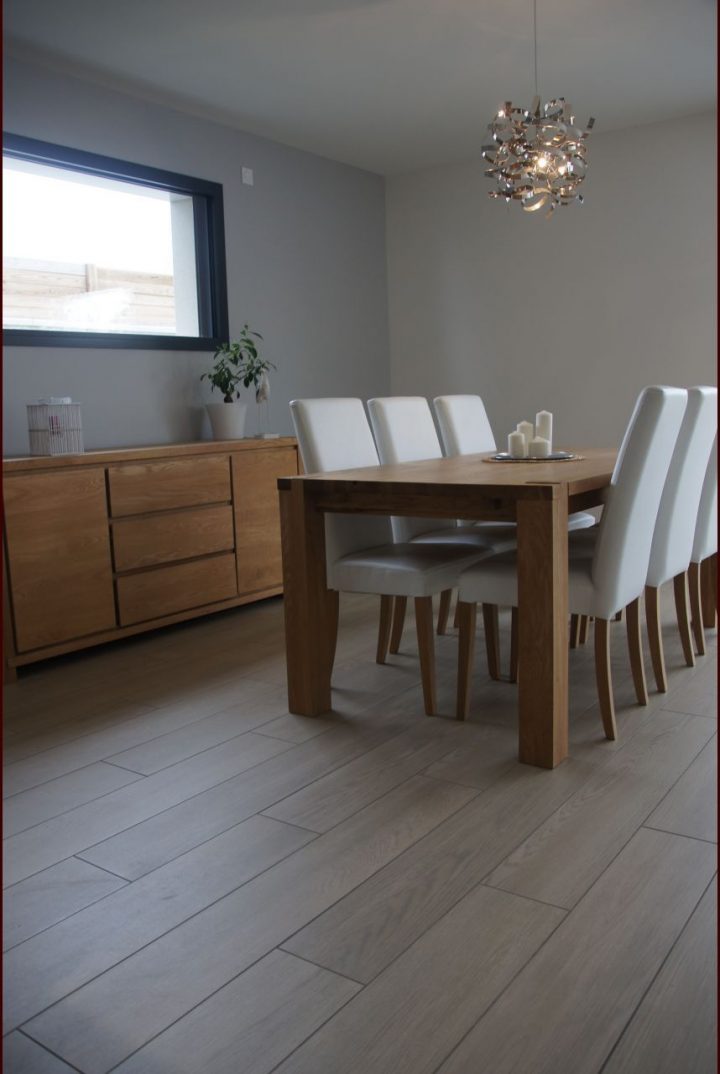 Marazzi Treverk Beige (Pièce De Vie) | Idée Salle À Manger concernant Parquet Salon Salle A Manger