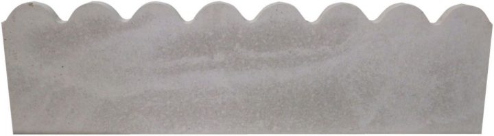 Maubois – Bordure De Jardin – Béton – 100X28X3 Cm | Point.p avec Bordure De Jardin Beton