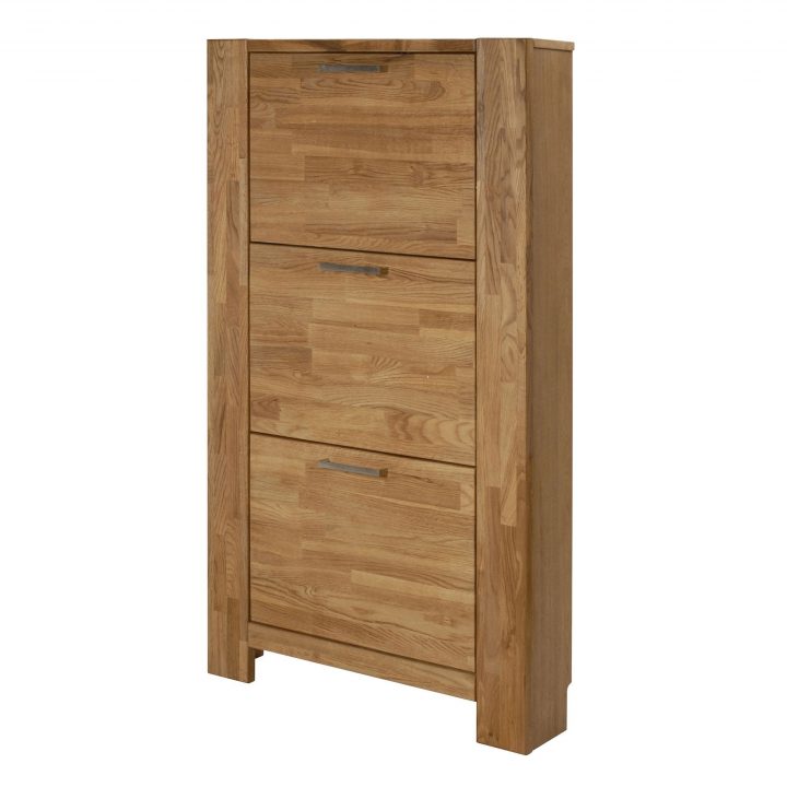 Meuble À Chaussures 9 Paires En Chêne – Riva – Meubles À encequiconcerne Meuble A Chaussure Alinea