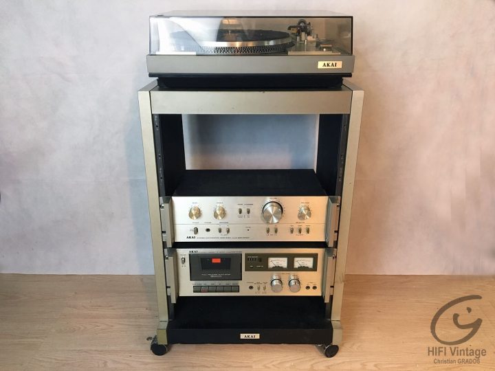 Meuble Akai à Meuble Hifi Vintage Meuble Akai à Meuble Hifi Vintage