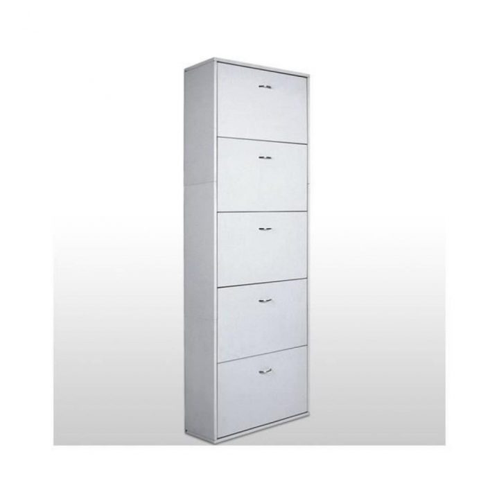 Meuble Blanc Laqué Fly – Jeparsazart avec Meuble À Chaussure Fly