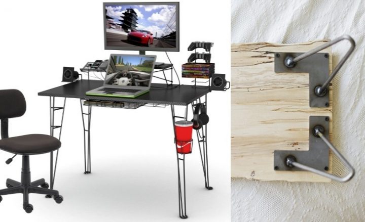 Meuble Bureau Industriel Et Bureau Mural Diy En 63 Idées pour Meuble Pc Gamer Meuble Bureau Industriel Et Bureau Mural Diy En 63 Idées pour Meuble Pc Gamer