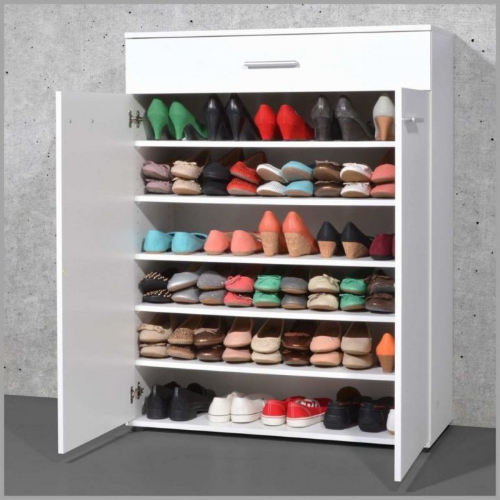 Meuble Chaussure 50 Paires Unique Armoire Meuble À intérieur Grand Meuble Chaussure