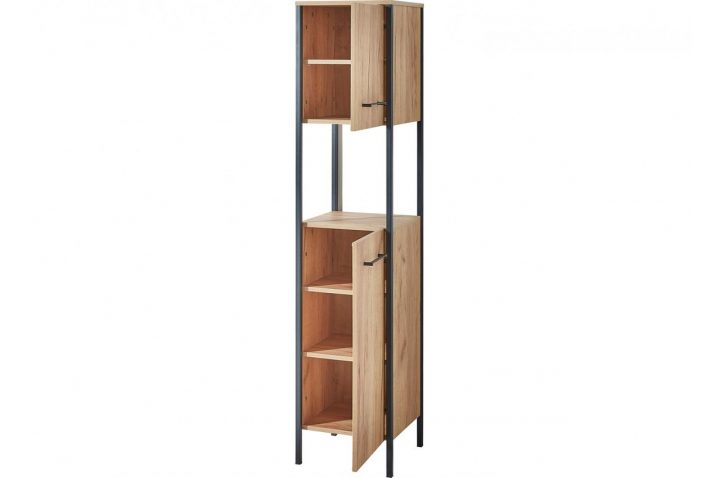 Meuble Colonne Salle De Bain Bois Et Métal – Cbc-Meubles pour Colone Salle De Bain Meuble Colonne Salle De Bain Bois Et Métal – Cbc-Meubles pour Colone Salle De Bain