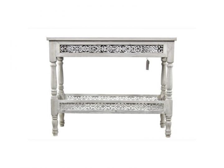 Meuble Console Bois Cerusé Blanc 98X35X77Cm – Décoration D intérieur Meuble Console Conforama Meuble Console Bois Cerusé Blanc 98X35X77Cm – Décoration D intérieur Meuble Console Conforama