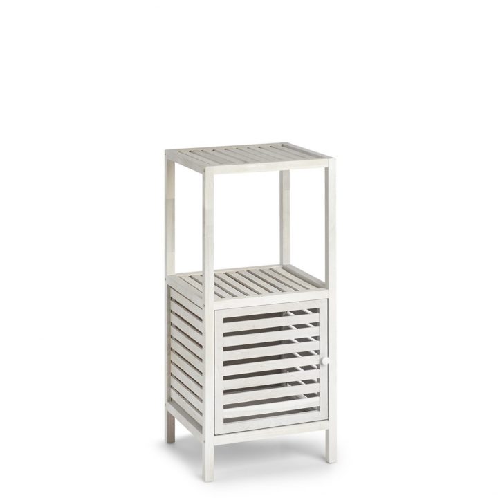 Meuble D Appoint Salle De Bains Colonne Bois Blanc Ajoure Zeller – Kdesign pour Meuble D Appoint Salle De Bain Meuble D Appoint Salle De Bains Colonne Bois Blanc Ajoure Zeller – Kdesign pour Meuble D Appoint Salle De Bain