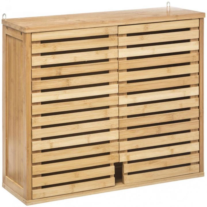 Meuble De Rangement Mural En Bambou Beige Cepalo Plus De Détails dedans 3 Suisses Meuble Salle De Bain Meuble De Rangement Mural En Bambou Beige Cepalo Plus De Détails dedans 3 Suisses Meuble Salle De Bain