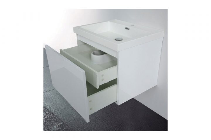 Meuble De Salle De Bain 60 Cm Suspendu Simple Vasque Primo tout Meuble 50 Cm De Large Meuble De Salle De Bain 60 Cm Suspendu Simple Vasque Primo tout Meuble 50 Cm De Large