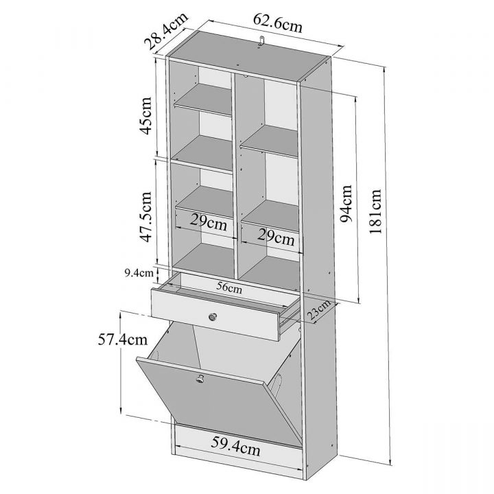 Meuble De Salle De Bain Avec Bac A Linge dedans Meuble Salle De Bain Avec Panier À Linge Intégré
