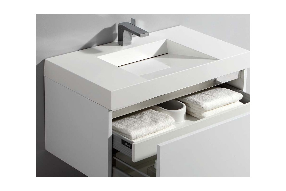Meuble De Salle De Bain Cubik encequiconcerne Meuble Salle De Bain 120 Cm Simple Vasque
