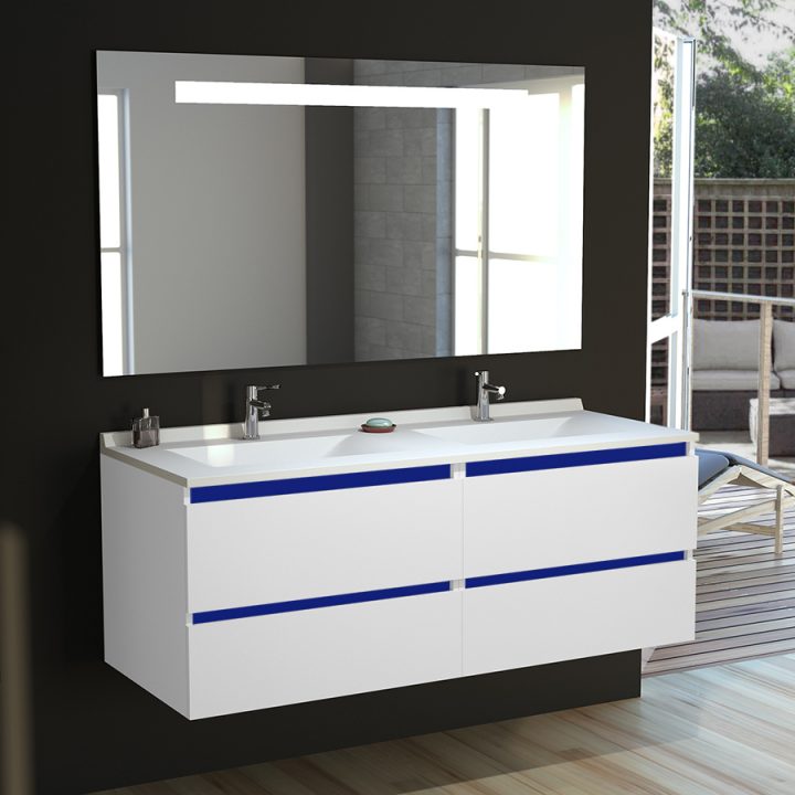 Meuble De Salle De Bain Double Vasque – Creazur France dedans Meuble Double Vasque 140 Cm Meuble De Salle De Bain Double Vasque – Creazur France dedans Meuble Double Vasque 140 Cm