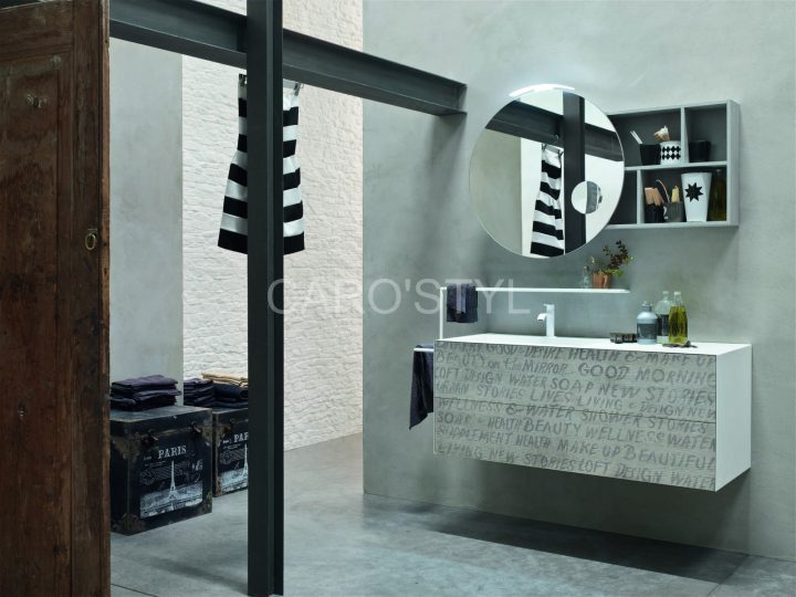 Meuble De Salle De Bains Design Hand Written – Magasin De à Magasin Salle De Bain