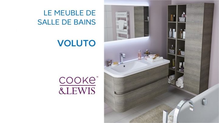 Meuble De Salle De Bains Voluto Cooke & Lewis – Castorama pour Tete De Robinet Castorama