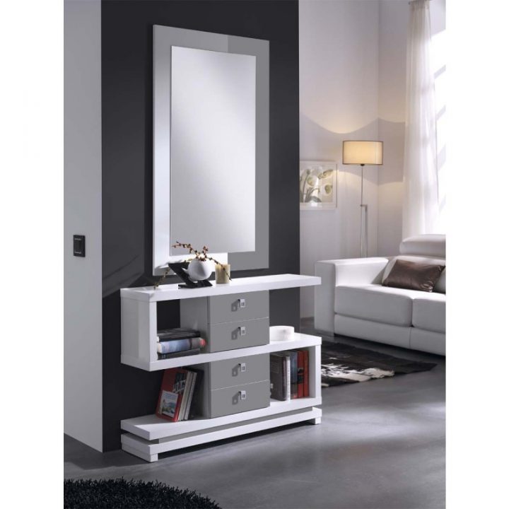 Meuble D'Entrée Design Eva Atylia – Ventes-Pas-Cher avec Meuble D'Entrée