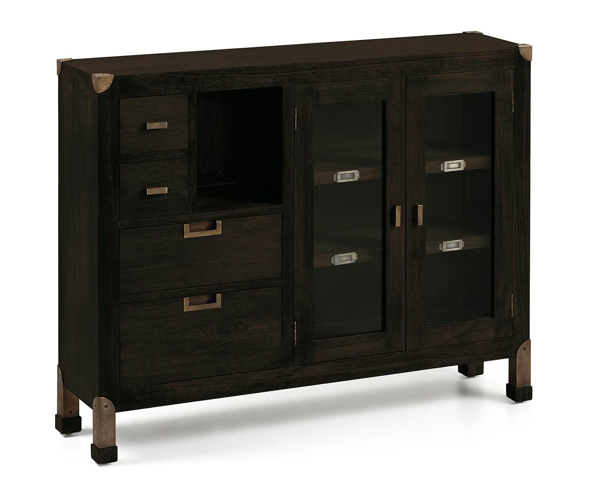 Meuble D'entrée En Bois Et Métal, Mobilier Inspiration Vintage, Collection  Jader serapportantà Meuble Pour Une Entrée