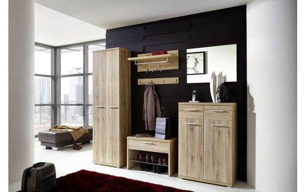 Meuble D'Entrée Vestiaire Moderne – Trendymobilier dedans Meuble D&#039;Entrée Vestiaire