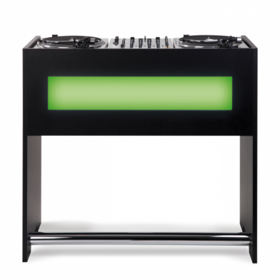 Meuble Dj Finition Noire destiné Meuble Tv Sono