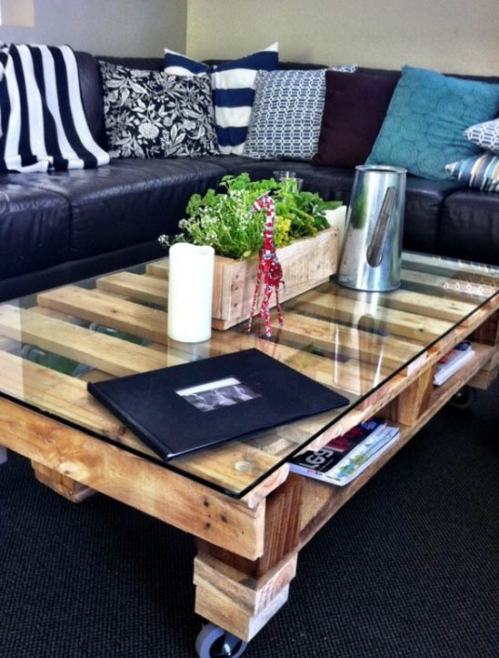 Meuble En Palette : 35 Idées Pour Une Déco Unique À Faire serapportantà Faire Une Coiffeuse En Palette