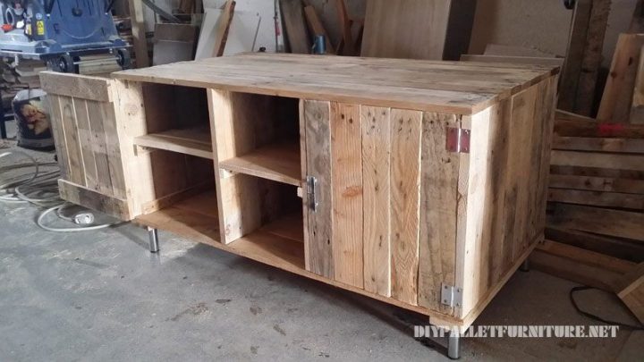 Meuble En Palette Plan Meilleur De Faire Un Tv encequiconcerne Plan Meuble Palette Pdf