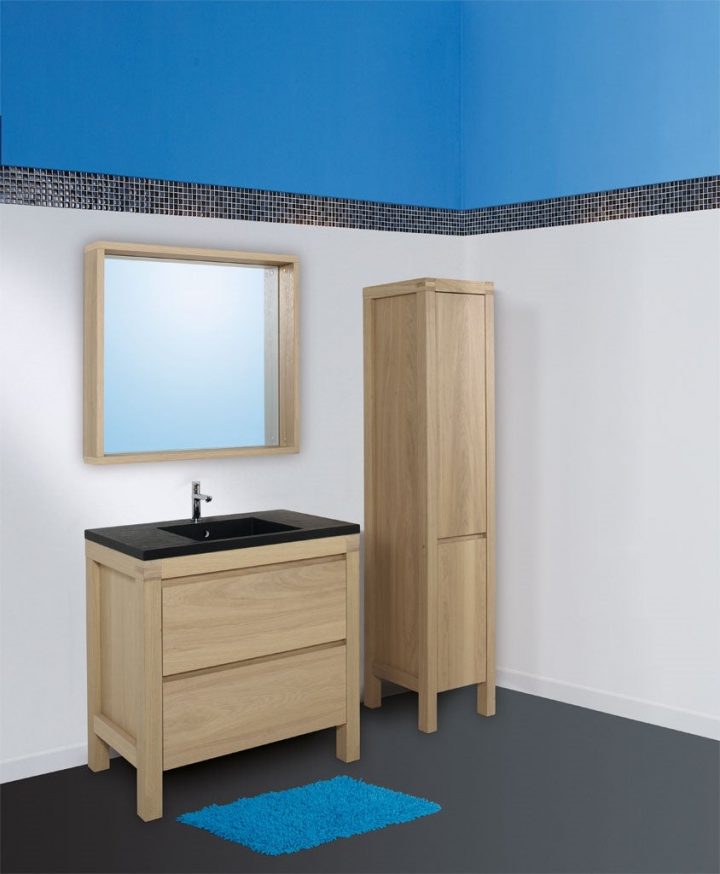 Meuble "erwan" 90 | Bricoman encequiconcerne Colonne De Douche Bricoman