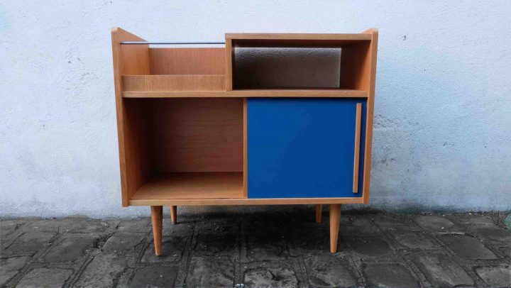 Meuble Hifi Lignes 50'S | For Me Lab dedans Meuble Tv Sono