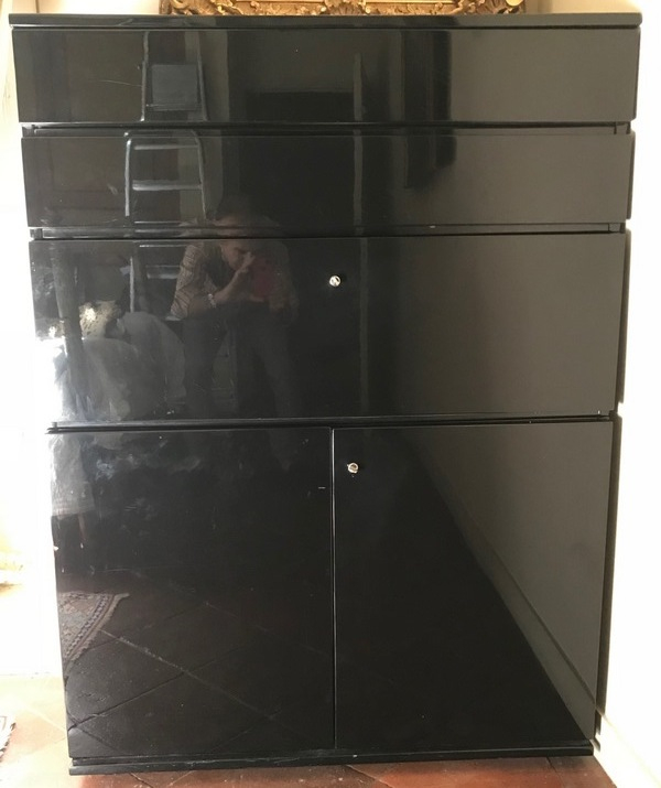 Meuble Laqué Noir Xxème Siècle – Patrick Martin dedans Meubles Martin Meuble Laqué Noir Xxème Siècle – Patrick Martin dedans Meubles Martin