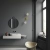 Meuble Lavabo À Suspendre L108 Cm, Nouveau En 2020 | Design dedans Accessoires Salle De Bain Haut De Gamme